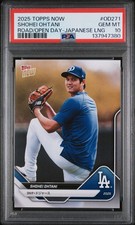 PSA 10 Shohei Ohtani 2025 Topps Now Road to Opening Day #OD-271 Japanese Version