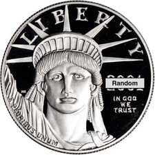 American Platinum Eagle Proof 1 oz $100 - Coin in Capsule - Random Date