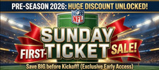 NFL SUNDAY TICKET 2026-2027 SEASON - CHOOSE YOUR DEVICE - REDZONE INCLUDED