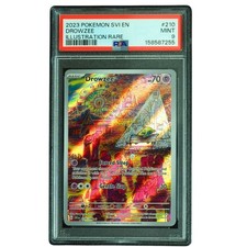 Drowzee #210/198 Scarlet & Violet Illustration Rare PSA 9 Pokemon Card*TE