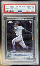 2022 Topps Chrome Update #USC165 RC Julio Rodriguez PSA 10