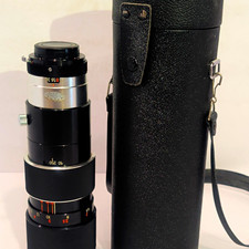 vintage 1970s Vernon Edonar camera lense 80-250mm 1:38 No522941 Kogaku with case
