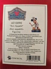 Disney Traditions Bon Apetit Mickey Mouse 6010090 NEW NIB Enesco