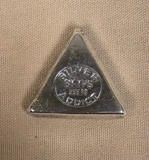 1 oz 2026 Silver Addict Wedge 999+ Fine Silver Bullion Bar Yeager's - YPS