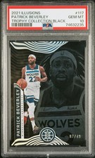 2021 Illusions Patrick Beverley 117 Trophy Collection Black PSA 10 Gem Mint /49