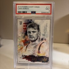 2018 Panini Court Kings Luka Doncic #117 PSA 9 MINT