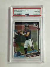 2023 Donruss Optic C.J. Stroud Rated Rookie #244 PSA 10 Gem Mint Texans RC