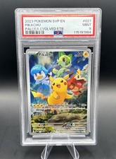 PSA 9 Pikachu 027 Sv: Scarlet & Violet Promo Cards Holo