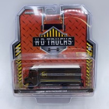 Greenlight 2019 Package Car UPS Delivery Truck 1:64 Diecast H.D. Trucks