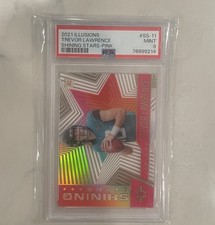 2021 Panini Illusions - Shining Stars Trevor Lawrence #SS-11 /399 RC PSA 9