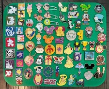 Disney Trading Pins - Lot of 25 - No Duplicates - 100% Park Tradable