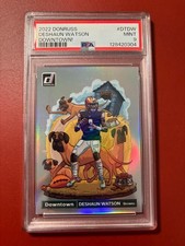 2022 PANINI DONRUSS/ DESHAUN WATSON/ DOWNTOWN/ PSA 9