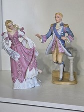 Lenox Disney Cinderella & Prince Charming Figurines 1992