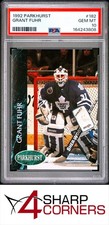 1992 PARKHURST #182 GRANT FUHR MAPLE LEAFS HOF POP 5 PSA 10