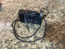 Vintage Ricoh YF-20 35mm Point & Shoot Film Camera W/Case • Tested & Working!