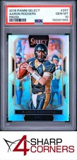 2016 PANINI SELECT PRIZM #297 AARON RODGERS PSA 10