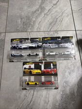 2026 Hot Wheels Premium 2 pack Toyota, Maserati, Dodge Viper, Corvette