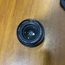 Vintage Focal MC Auto 28mm 1:2.8 28MM 520 Wide Angle Lens  Minolta MC/MD