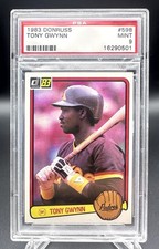 1983 Donruss Tony Gwynn #598 Rookie RC PSA 9 MINT Padres