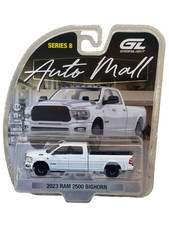 Greenlight Auto Mall Series 8 2023 Ram 2500 Bighorn - White 1/64
