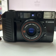 Vintage Canon Sure Shot 35mm Film Camera Autofocus 38mm f/2.8 AF35M - Tested