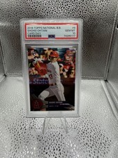 2018 Topps National Baseball Card Day - Shohei Ohtani #8 (RC) PSA 10