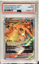2023 Pokemon Charizard VSTAR #19 PSA 10 Crown Zenith Rare Holo VSTAR GEM MINT