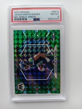 2023 Panini Mosaic NFL Debut-Green Jaxon Smith-Njigba #ND-12 PSA 8