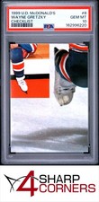 1999 UPPER DECK McDONALD'S WAYNE GRETZKY #8 HOF CHECKLIST POP 5 PSA 10