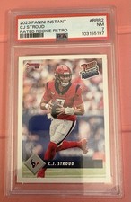 2023 PANINI Instant #RRR2 C.J. Stroud Rated Rookie Retro 1/629 PSA 7 TEXANS