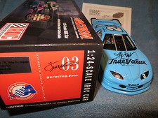 Kurt Busch Hand Autographed 2003 Championship IROC 1/24 Firebird Talladega WIN