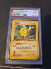 1999 Pokemon Jungle Pikachu #60 1st Edition PSA 8 NM-MT WOTC