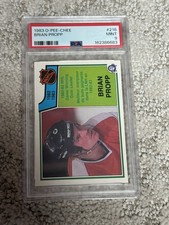 1983 O-PEE-CHEE OPC HOCKEY CARD PSA 9 BRIAN PROPP PHILLY FLYERS GOAL LEADER