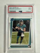 2021 Donruss Trevor Lawrence Rated Rookie #251 PSA 9 Mint Jaguars RC