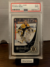2010 OPC Hockey - Tuukka Rask - #161 - PSA 9 MT - Boston BRUINS!