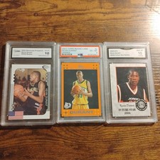 2007-08 Topps Kevin Durant RC #2 Orange Rookie Card PSA 6 + Bonus 2 Early Cards