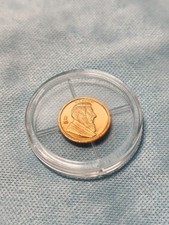 American Mint 14k Gold Coin 0.5 gram South Africa 40th Anv Krugerrand