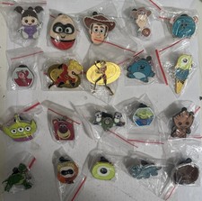 Disney PIXAR Pins lot of 20 Toy Story, Monster Inc, Brave, Cars, Nemo Etc