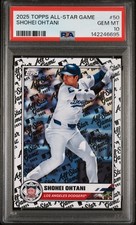 PSA 10 Shohei Ohtani ASG FOIL 2025 Topps All-Star Game #50 Dodgers  GEM MINT
