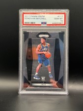 Donovan Mitchell 2017 Panini Prizm #117 PSA 10 Gem Mint **Rookie Card**RC** #2