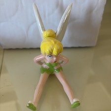 Vintage Disney Tinker Bell Sitting Ceramic Figurine