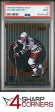 1998 BOWMAN'S BEST #3 WAYNE GRETZKY RANGERS HOF PSA 9