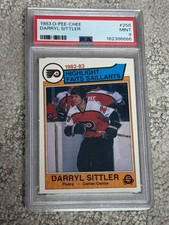 1983 O-PEE-CHEE OPC HOCKEY CARD PSA 9 DARRYL SITTLER PHILLY FLYERS HIGHLIGHT