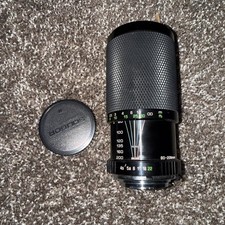Vintage Soligor MC CD Zoom+Macro 80-200mm 14.5 Lens Mint