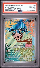 PSA 10 Hitmontop 240 Illustration Rare Ascended Heroes Pokemon