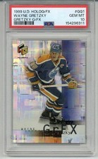 1999 UPPER DECK HOLOGrFX GRETZKY GrFX #GG1 WAYNE GRETZKY CARD OILERS PSA 10 RARE