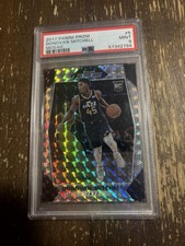 2017 Prizm Donovan Mitchell PSA 9 Mosaic Basketball Rookie Card RC #5