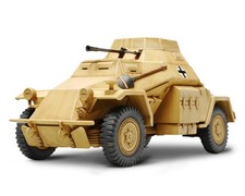 Tamiya 1/48 German Sd.Kfz.222 Armored Car Plastic Model Kit [TAM89777]