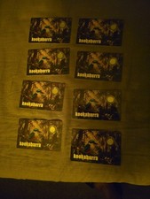 8 1/1000th Platinum Kookaburra Cards