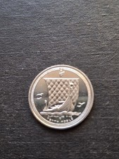 1986 Isle of Man Noble 1/10 Oz .9995 Platinum Coin